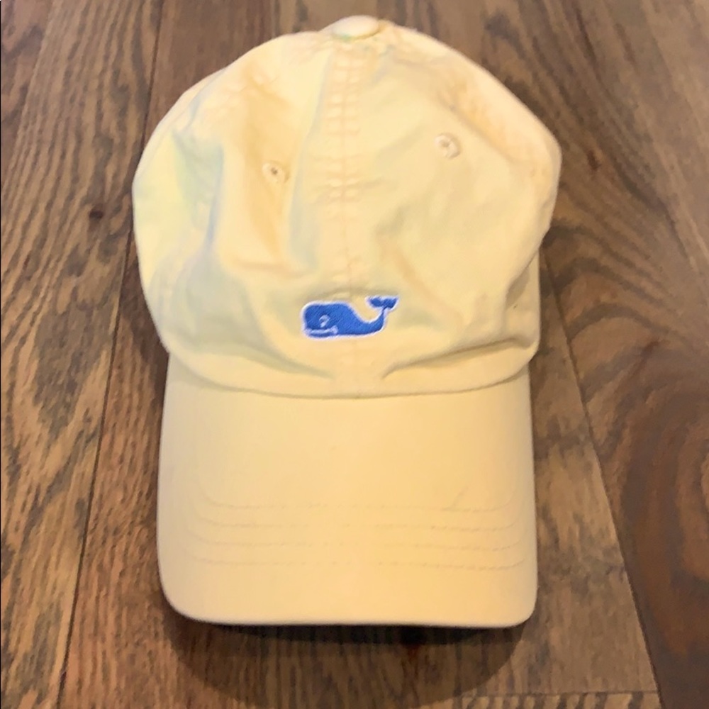 Vineyard Vines Light Yellow Baseball Cap